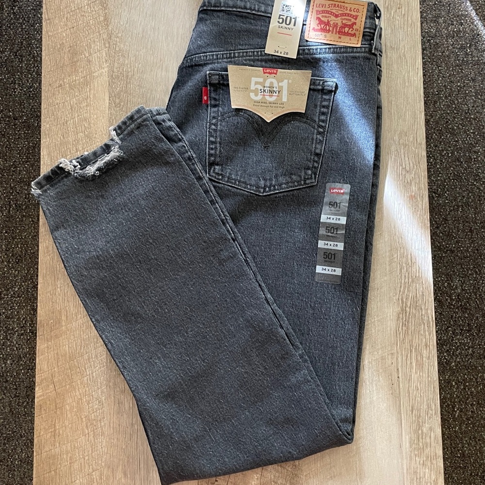 501 Levi’s Jeans - High Rise, Skinny
